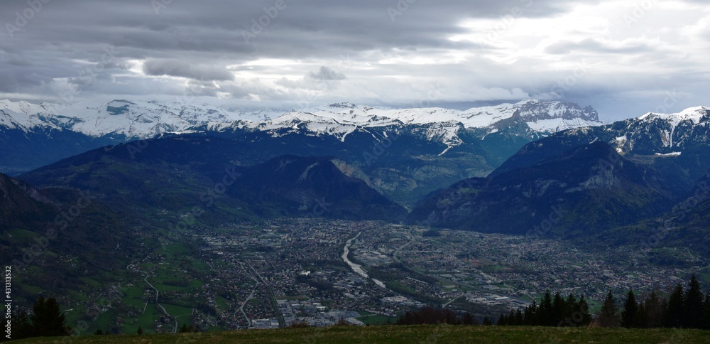 Vallée de l'Arve (Haute-Savoie, France)