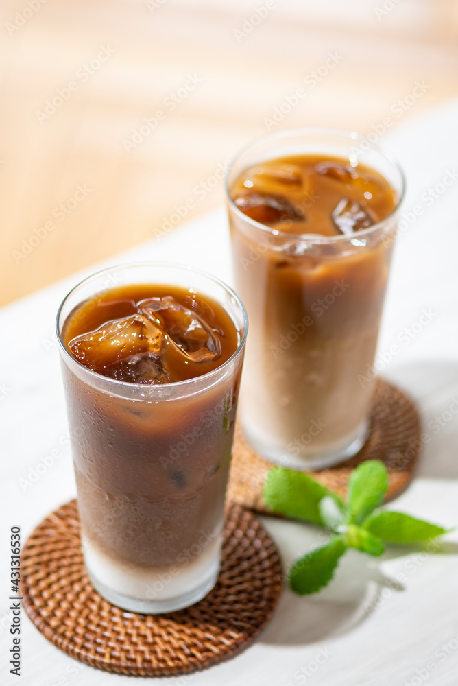 アイスカフェラテ アイスコーヒー アイスカフェラテ アイスコーヒー