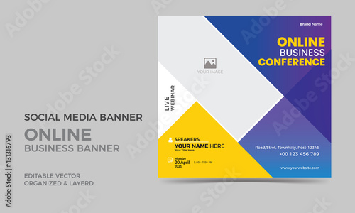 Social Media Banner Template