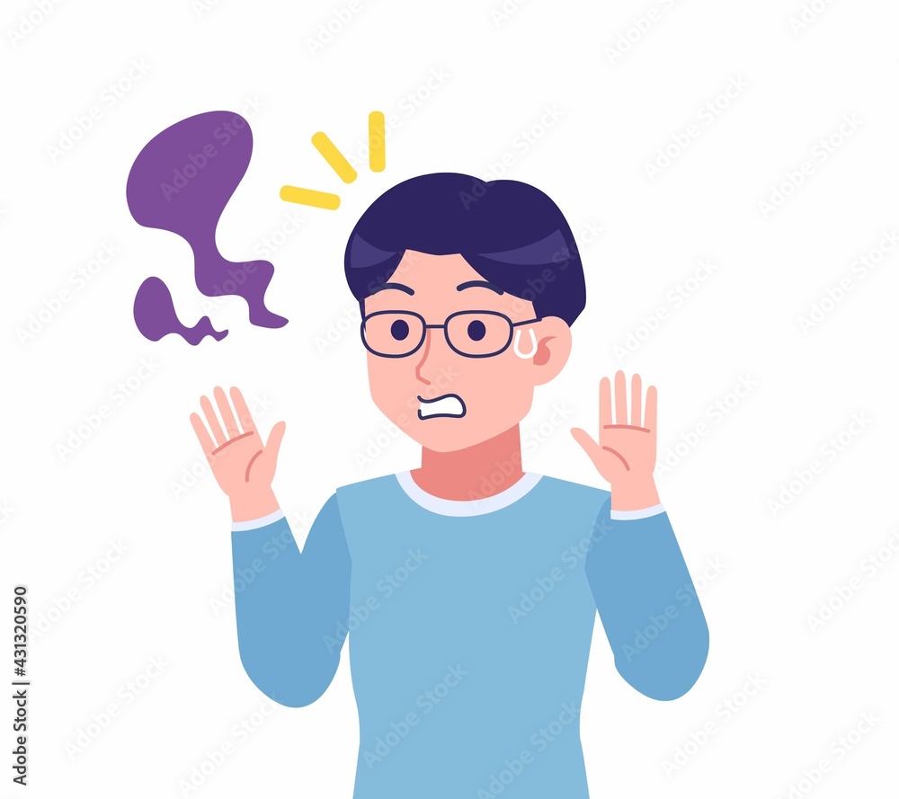 Man with glasses dressed in blue Man with glasses dressed in blue