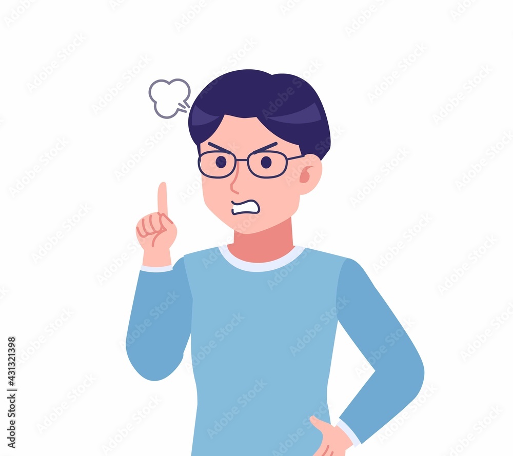 Man with glasses dressed in blue Man with glasses dressed in blue
