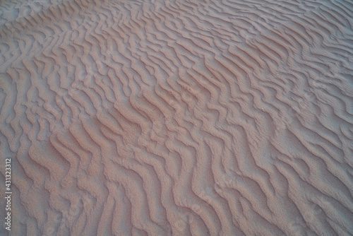 beautiful sand patterns in the Abu Dhabi desert