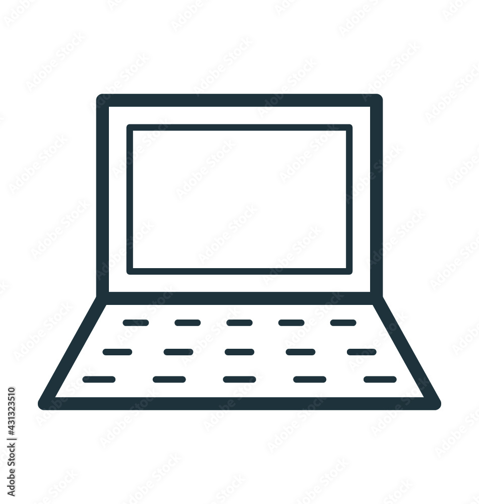 Laptop Vector Icon Laptop Vector Icon