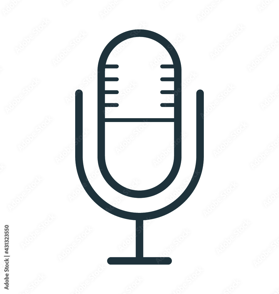 Mic Vector Icon Mic Vector Icon