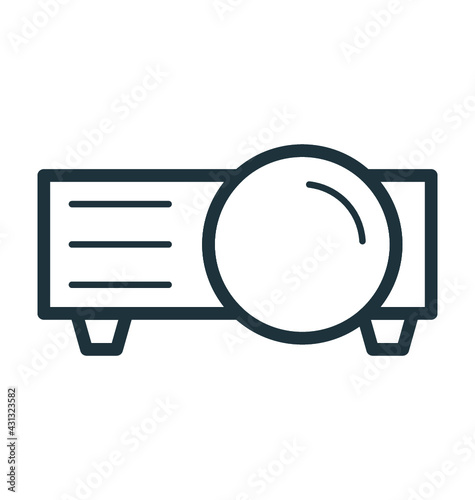 Projector Vector Icon
