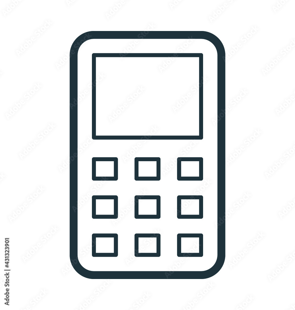 Mobile Vector Icon Mobile Vector Icon