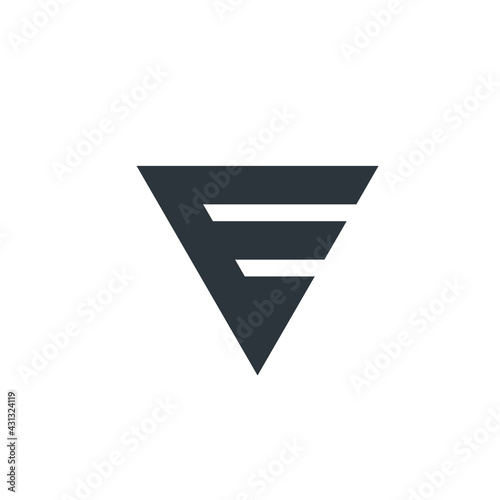 Free Download E Letter Logo Lettermark Monogram - Typeface Type Emblem Character Trademark - GFXLoad