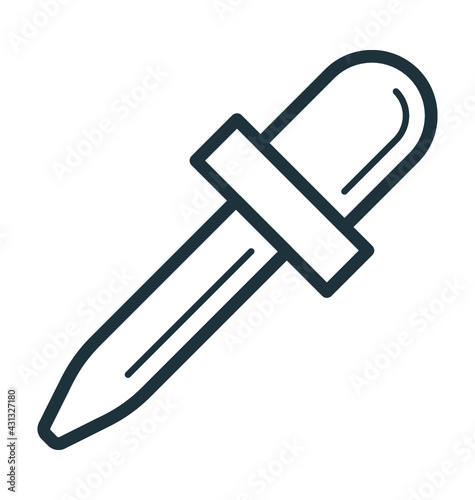 Pipette Vector Icon