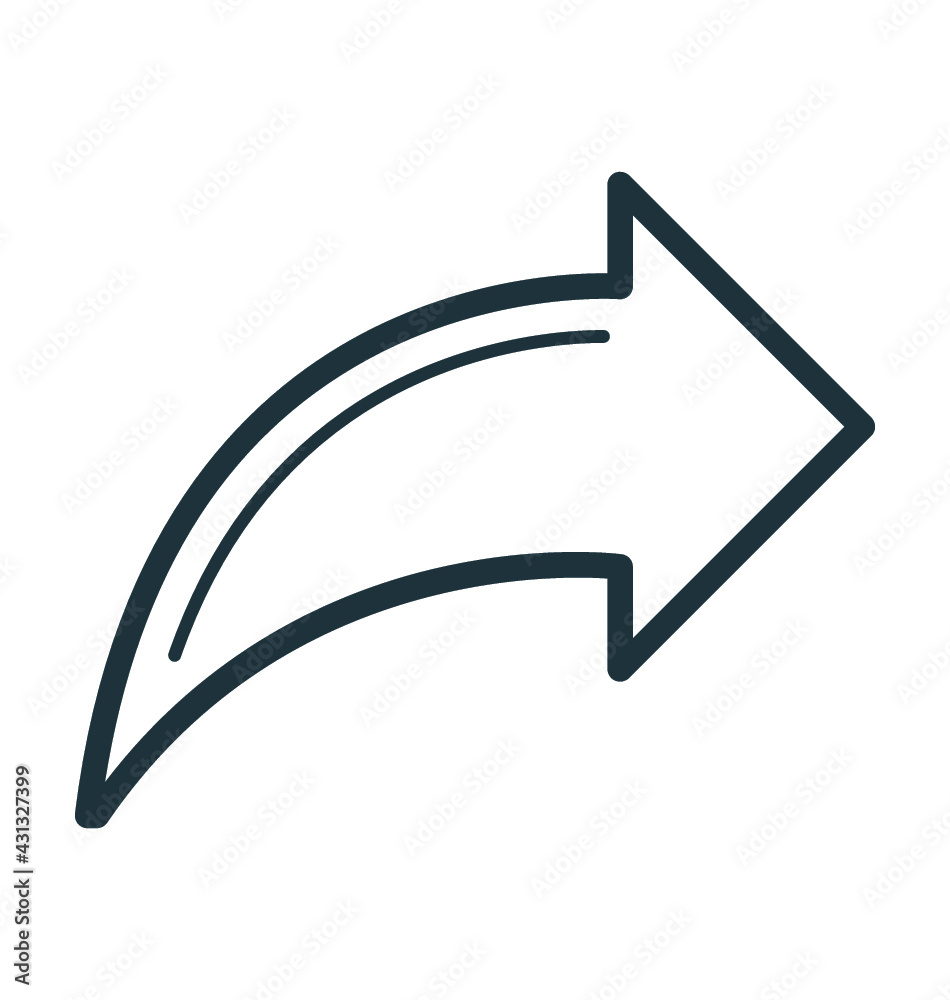 Redo Arrow Vector Icon Redo Arrow Vector Icon