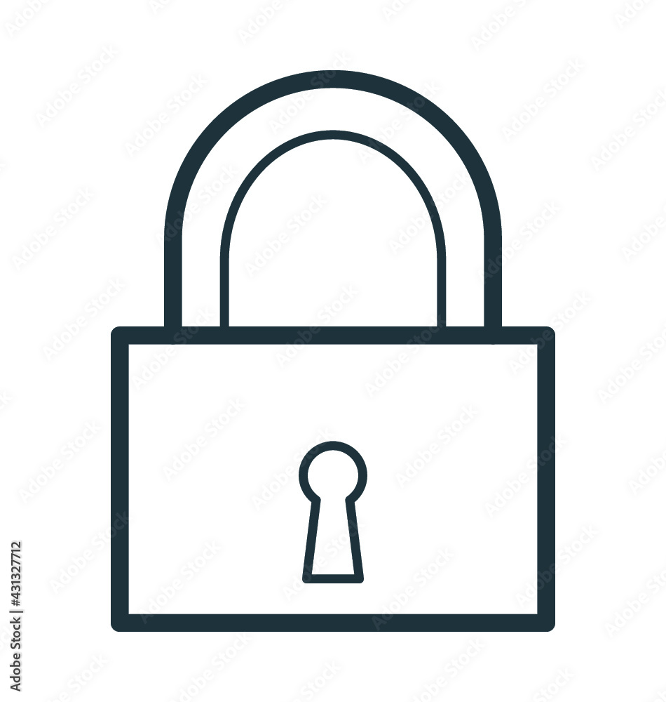 Lock Vector Icon Lock Vector Icon
