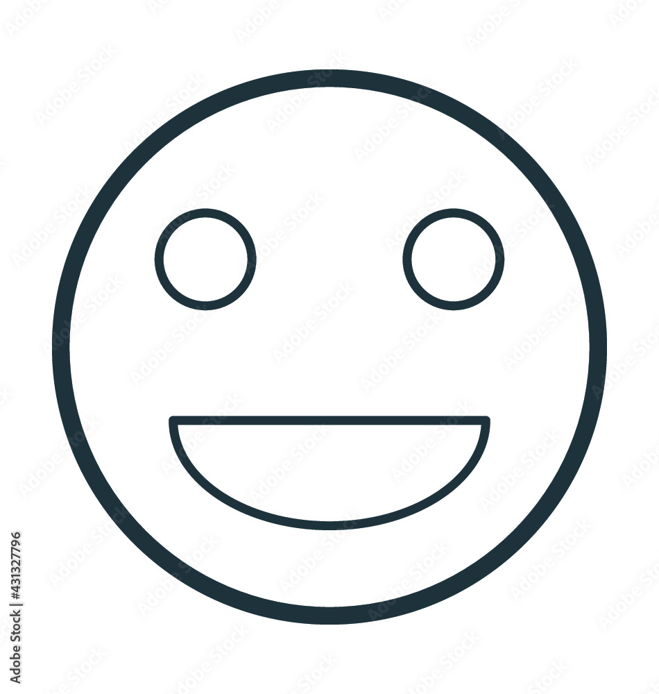 Smiley Face Vector Icon Smiley Face Vector Icon