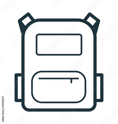 Backpack Vector Icon