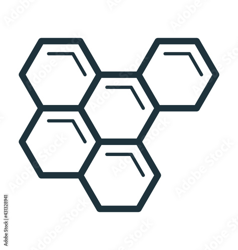 Molecule Vector Icon