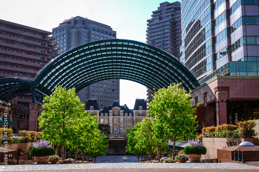 Obraz premium 恵比寿周辺の都市風景（恵比寿ガーデンプレイス）