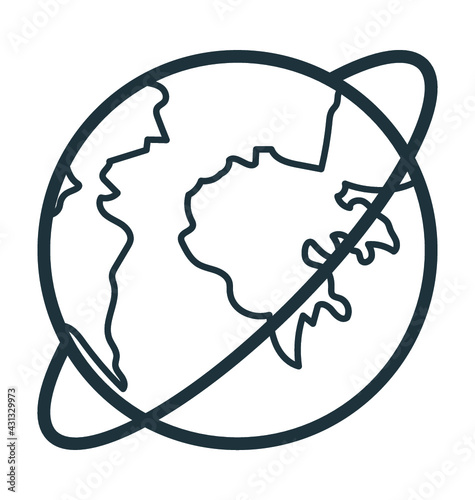 Globe Vector Icon