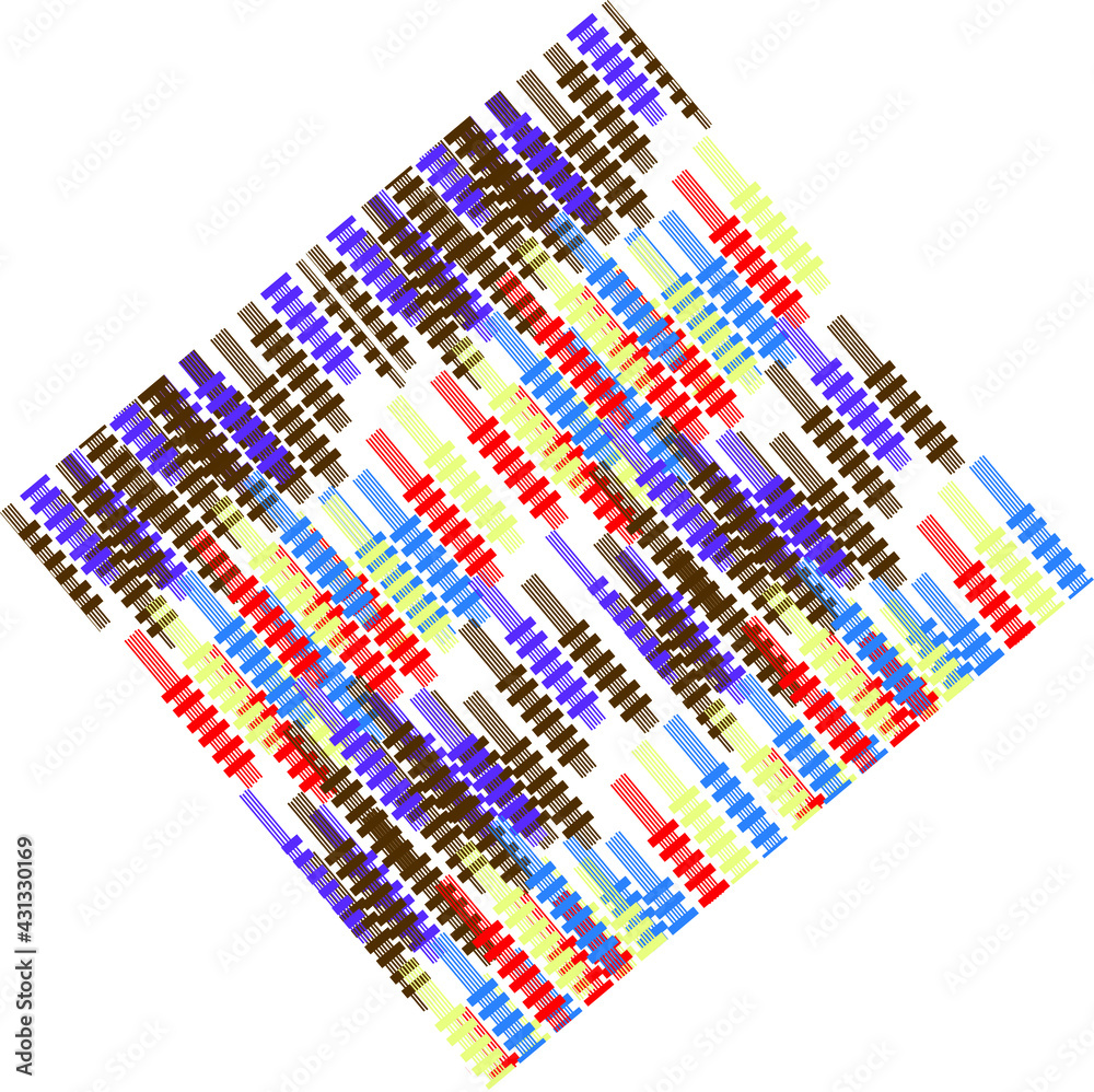 Abstract fabric Retro Color style seamless stripes pattern Abstract fabric Retro Color style seamless stripes pattern
