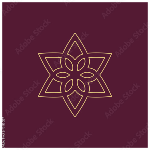Star logo - abstract symbol rating review sparkle rank ranking web success award magic quality invitation party happiness feedback rate geometric surprise © Template Dealer