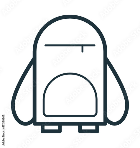 Backpack Vector Icon