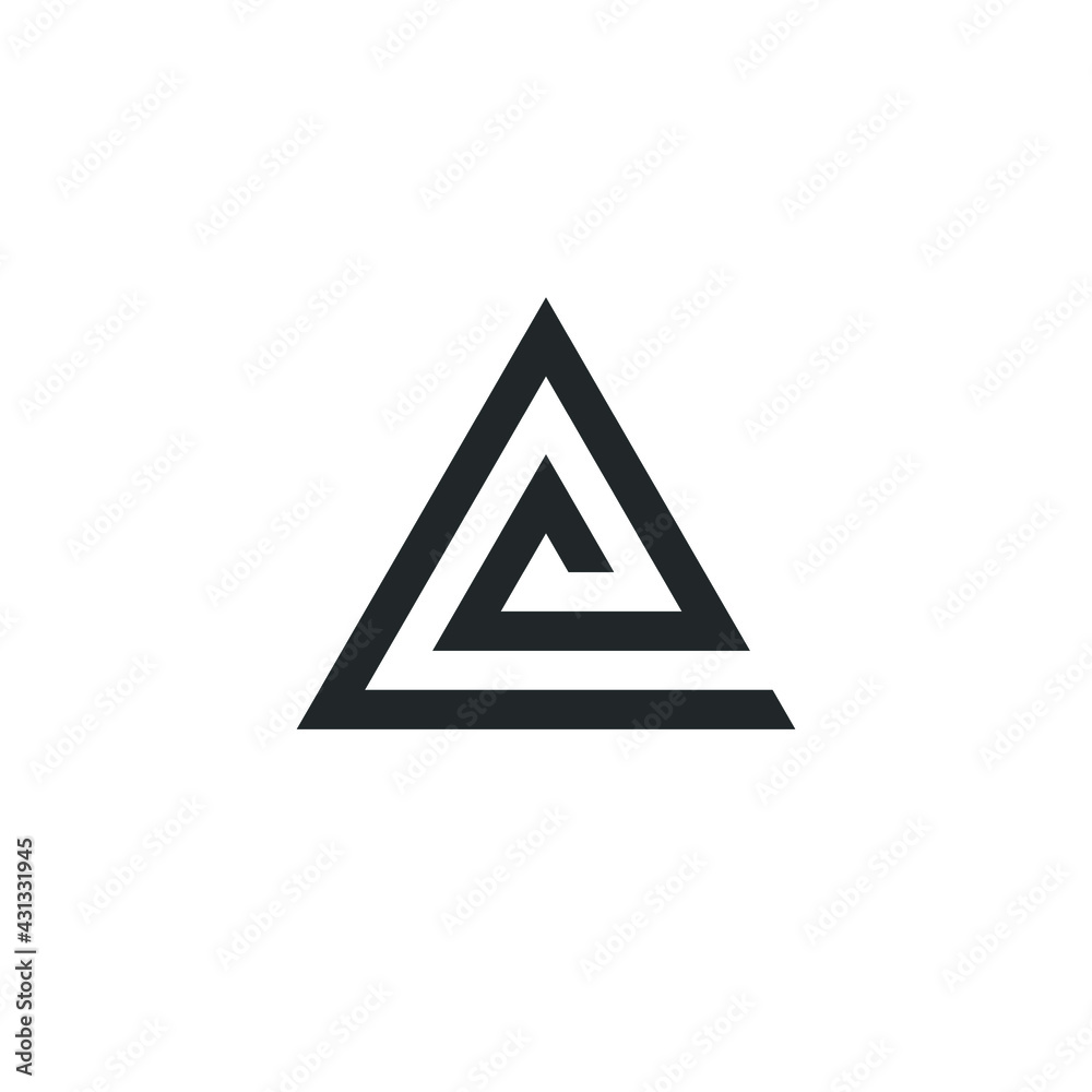 Triangle logo - abstract prism geometric shape graphic geometry line futuristic polygonal layout marketing perspective corporate tech delta spectrum business Triangle logo - abstract prism geometric shape graphic geometry line futuristic polygonal layout marketing perspective corporate tech delta spectrum business