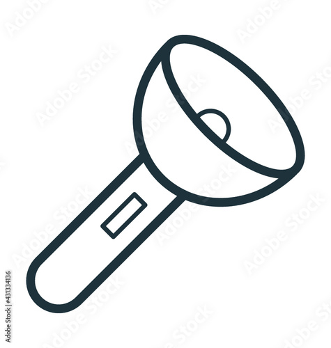 Torch Vector Icon