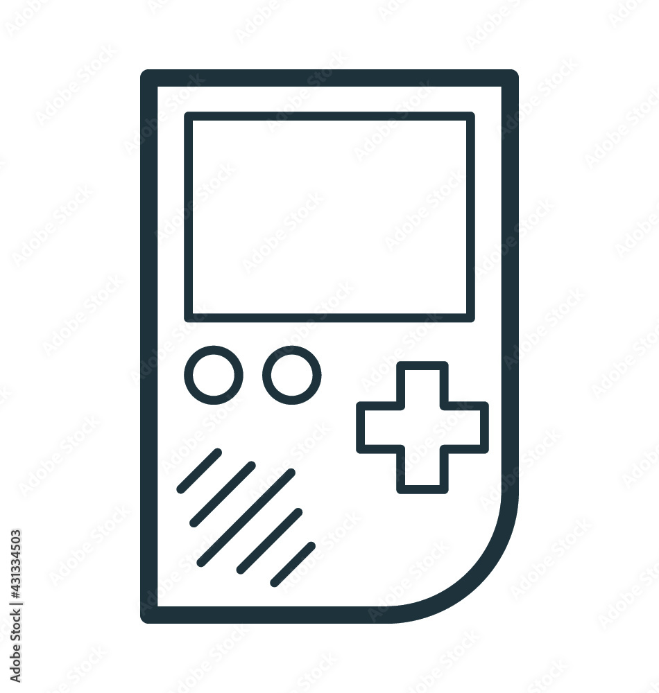Gameboy Vector Icon Gameboy Vector Icon