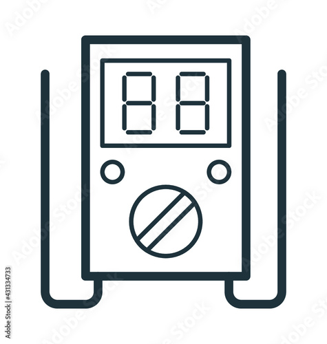 Ammeter Vector Icon