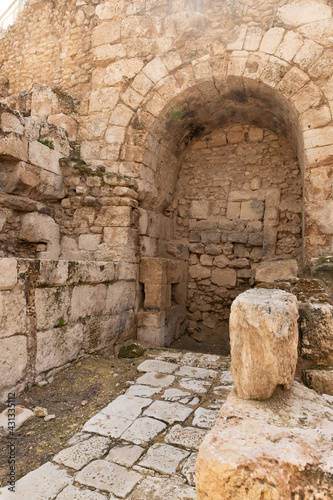 The remains  of the Maresha city in Beit Guvrin  near Kiryat Gat  in Israel