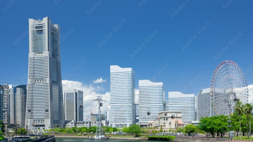 横浜　タイムラプス　2021年春