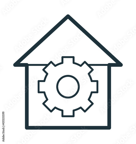 House Maintenance Colored Vector Icon