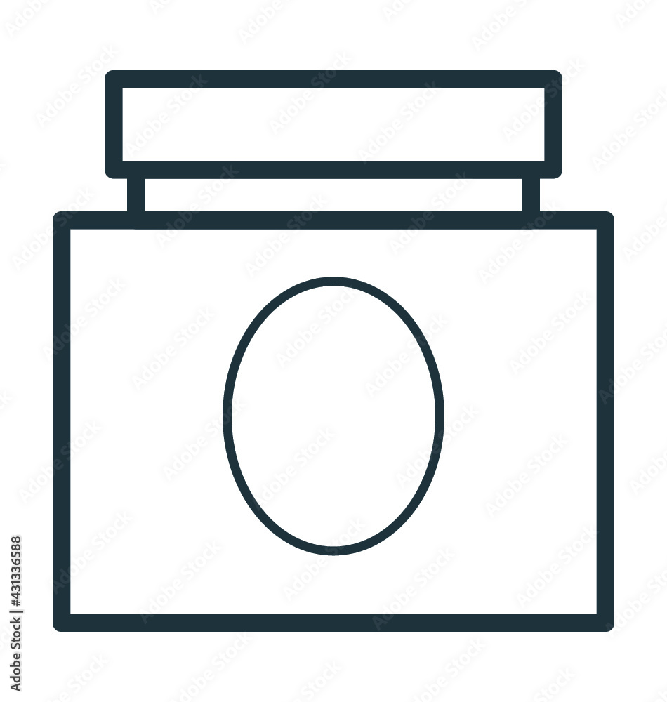 Cream Vector Icon Cream Vector Icon