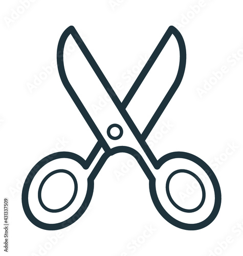 Scissor Vector Icon