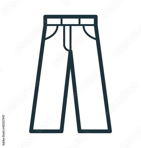 Trousers Vector Icon