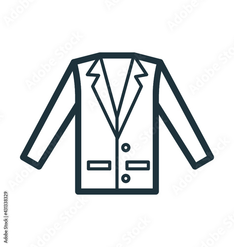 Formal Dress Vector Icon