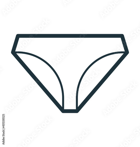 Underpants Vector Icon