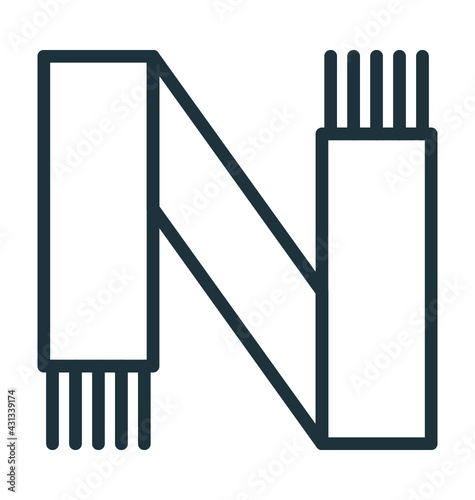Stole Vector Icon
