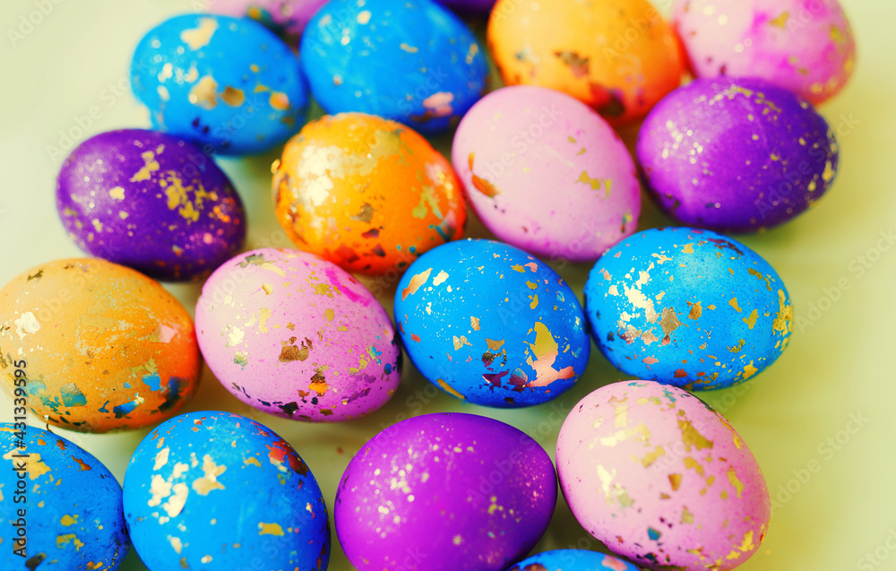 Fototapeta premium colorful eggs