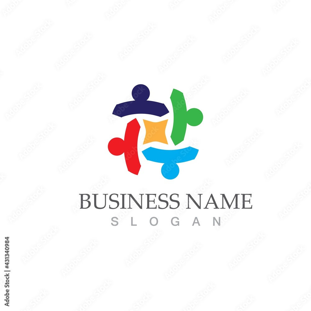 Community, network and social icon