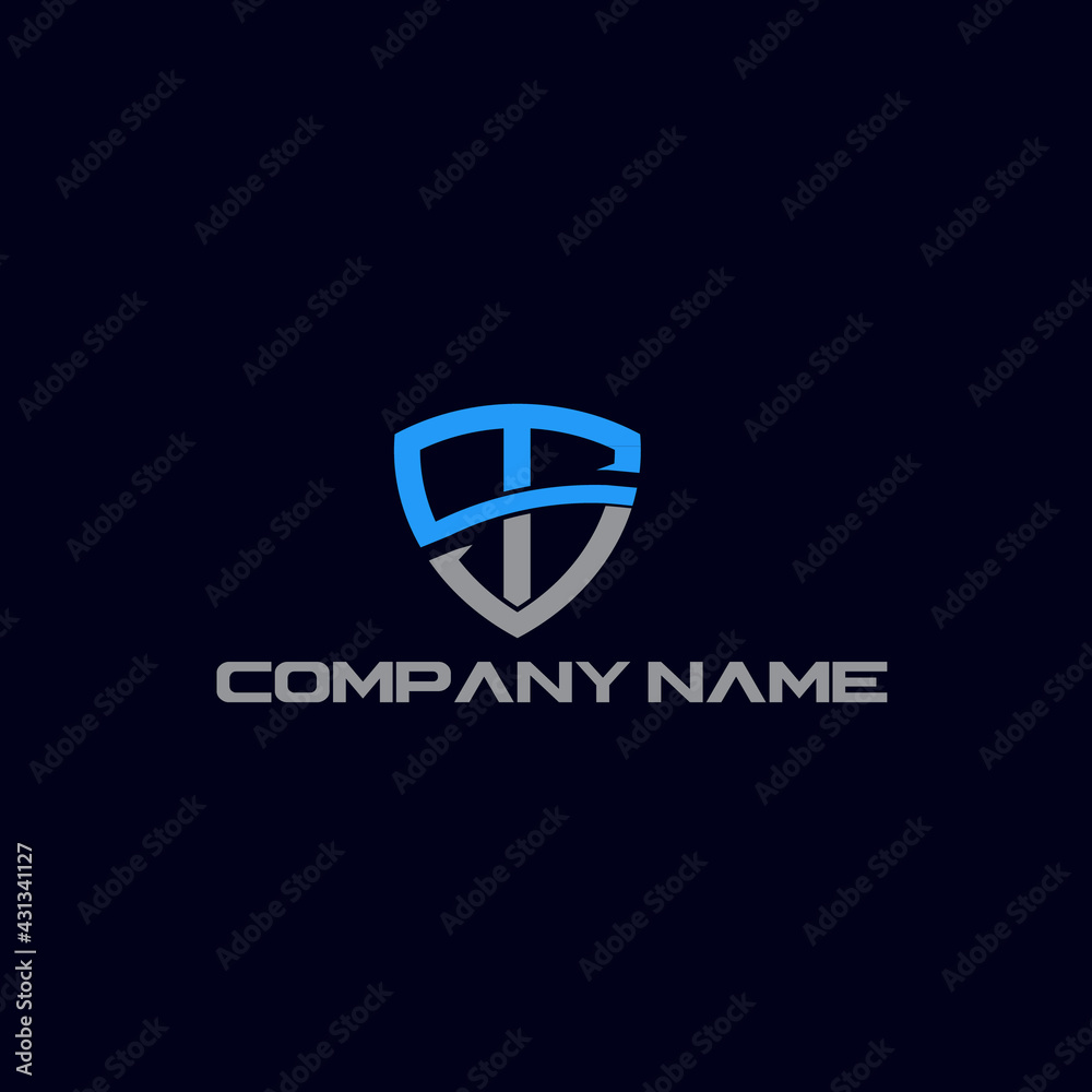 Simple Shield Letter S, Flat Logo Template Simple Shield Letter S, Flat Logo Template