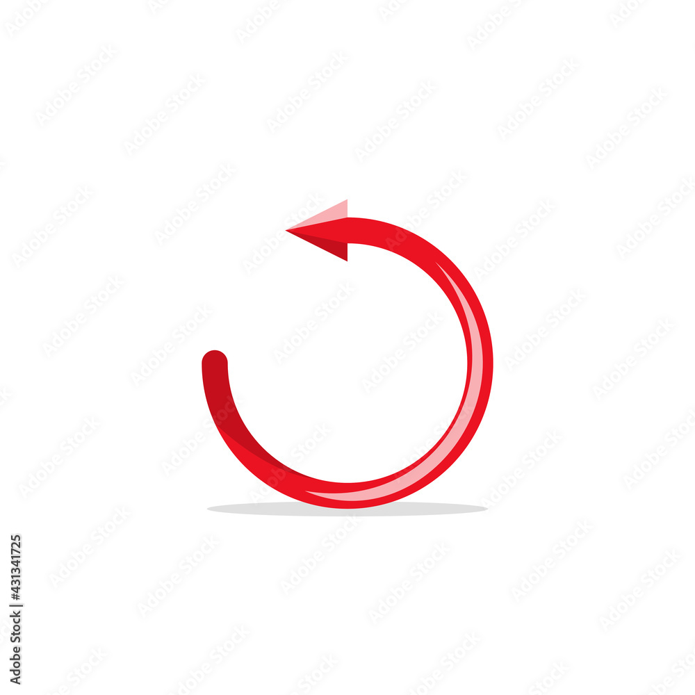 arrow, left, navigation, circle icon. Vector Illustration.