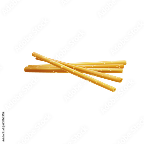 cute funny cartoon illustration of snacks on background