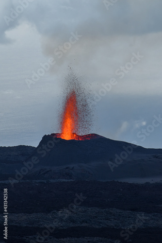 Eruption du Piton de la Fournaise Avril 2021