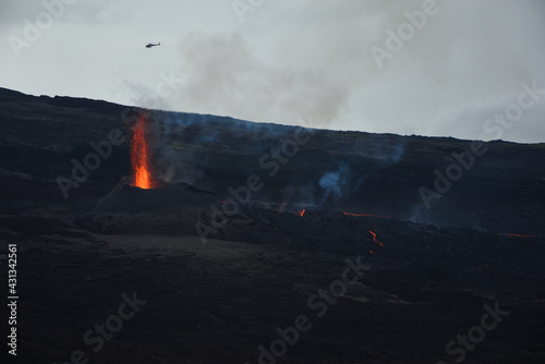 Eruption du Piton de la Fournaise Avril 2021