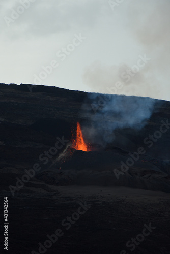 Eruption du Piton de la Fournaise Avril 2021