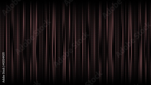 Abstract Red Line Illusive Dark Background. Vector illustration
