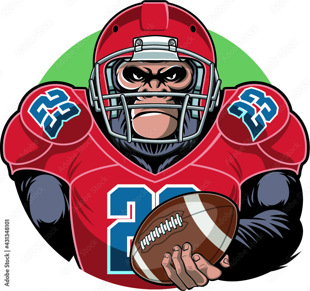 gorilla american football player