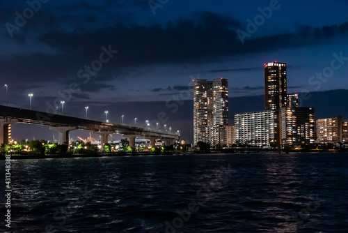 福岡アイランドシティの夜景