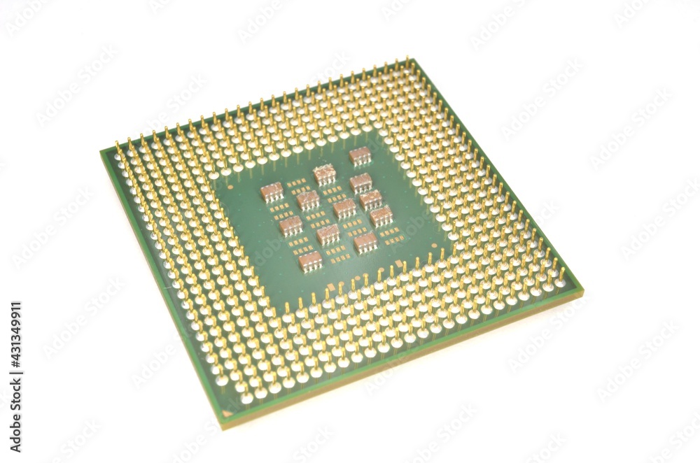 cpu isolated on white background cpu isolated on white background