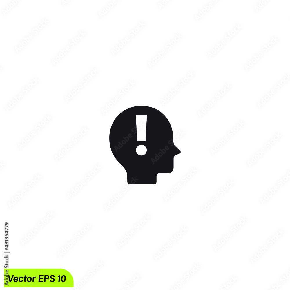 head icon dizzy symbol simple design element head icon dizzy symbol simple design element