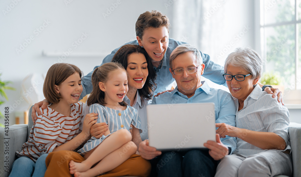 Happy loving family Happy loving family