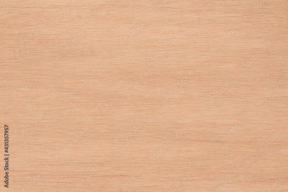 Naklejka premium Plywood texture background, wooden surface in natural pattern for design art work.